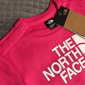 North Face Toddler Girls Track Set pink NWT 5T